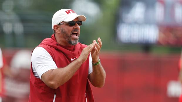 Alabama softball coach Patrick Murphy